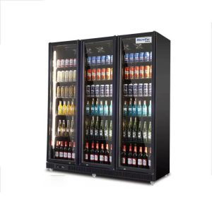 Xinmeng Commercial Glass Door Beverage Refrigerator 1580L Air-Cooled Display
