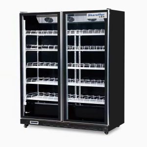 Commercial Beverage Display Refrigerator – Air-Cooled Compact Fridge & Freezer
